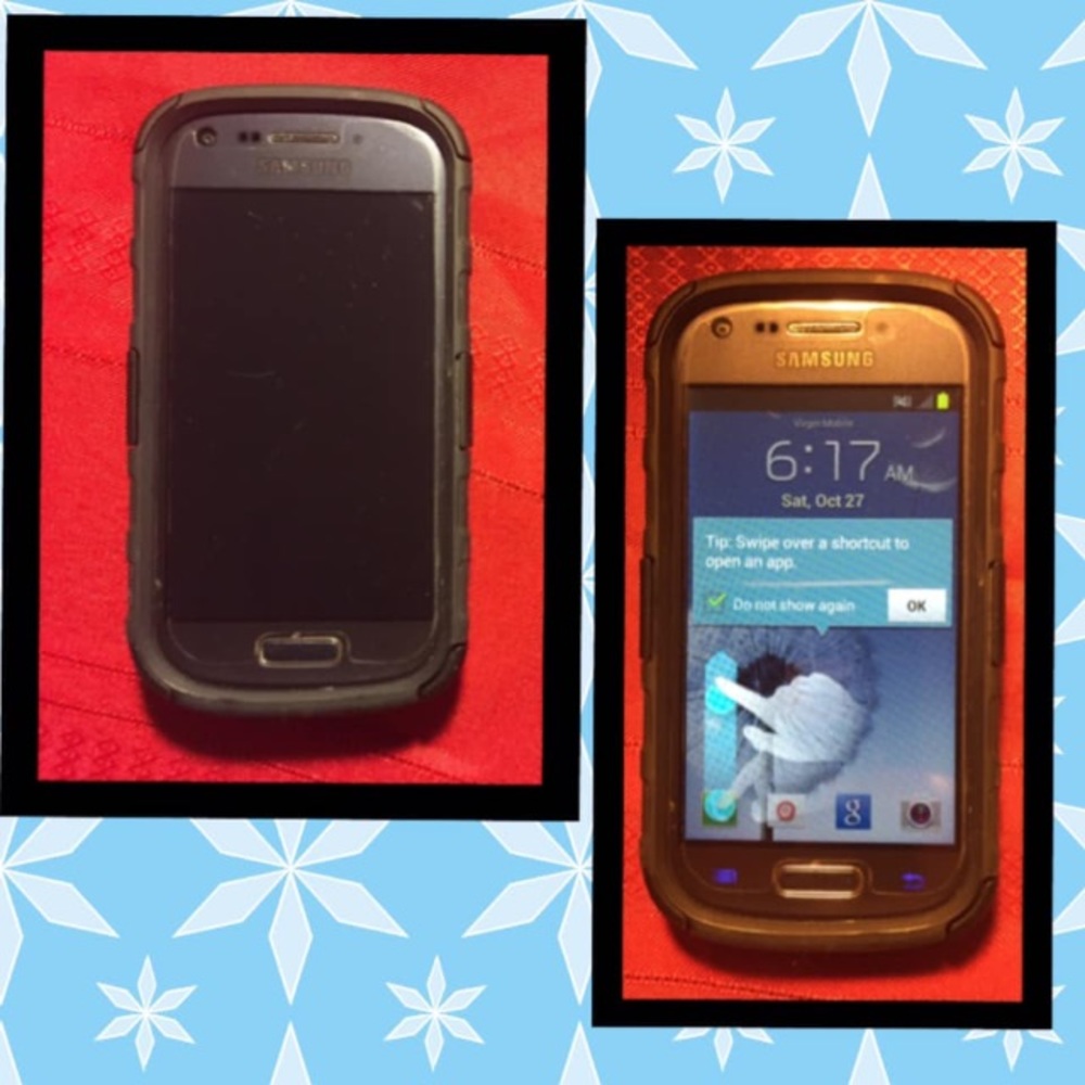 Samsung Virgin Mobile Prevail 2 w/ Lifeproof Case